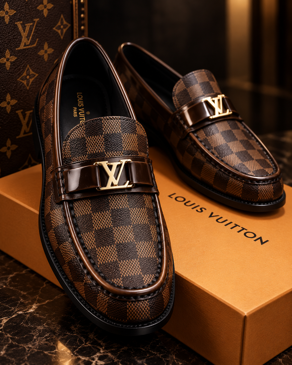 Louis Vuitton — Louis Vuitton Brown Shoes (Size EU 43, Like new)