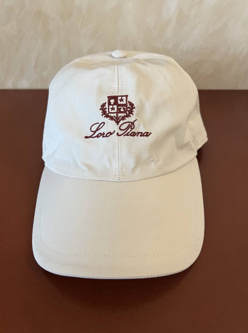 Loro Piana — Loro Piana Mens Storm System White Baseball Cap Size M (Size One Size, Like new)