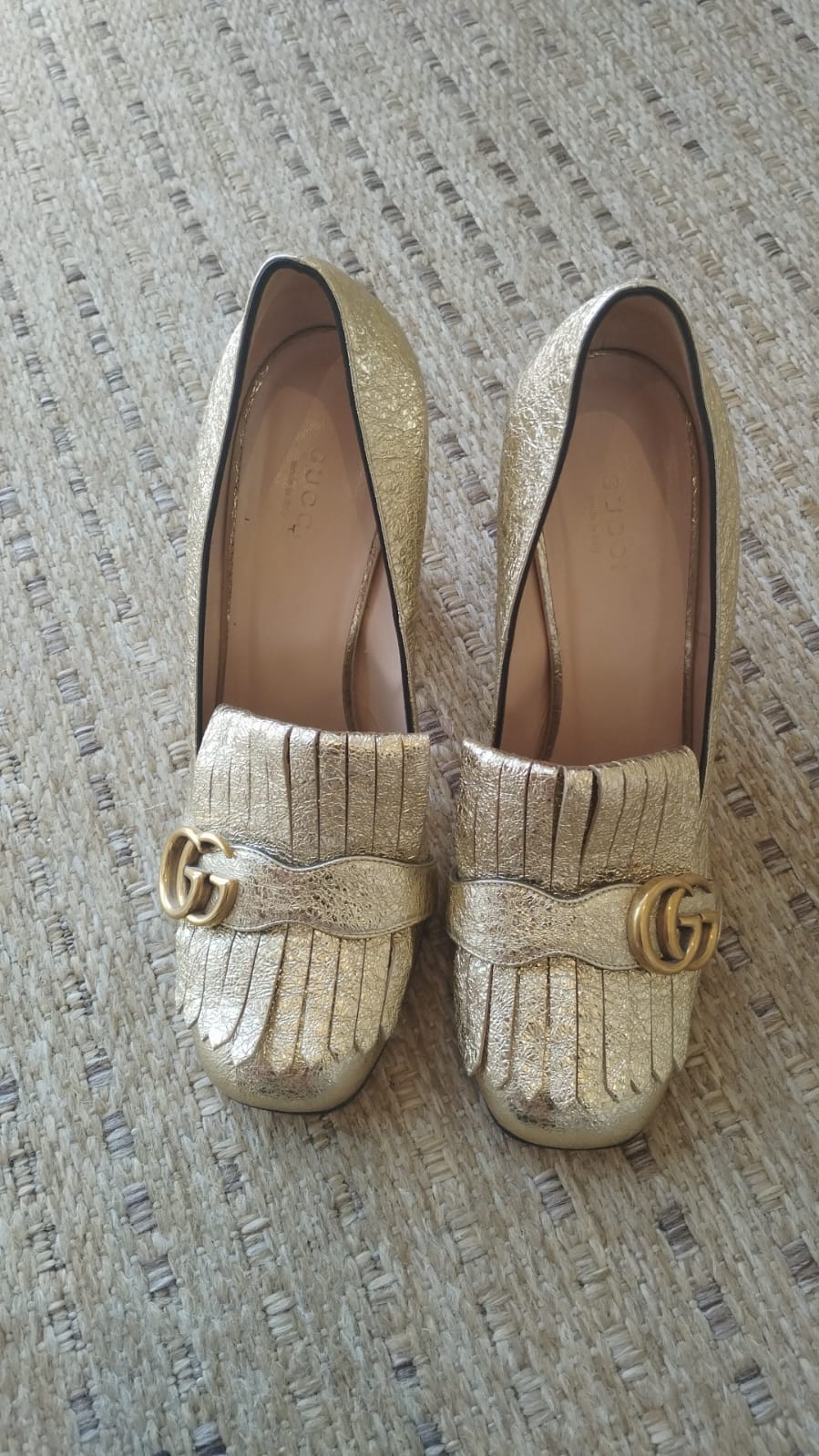 Gucci — Gucci gold Shoes (Good)
