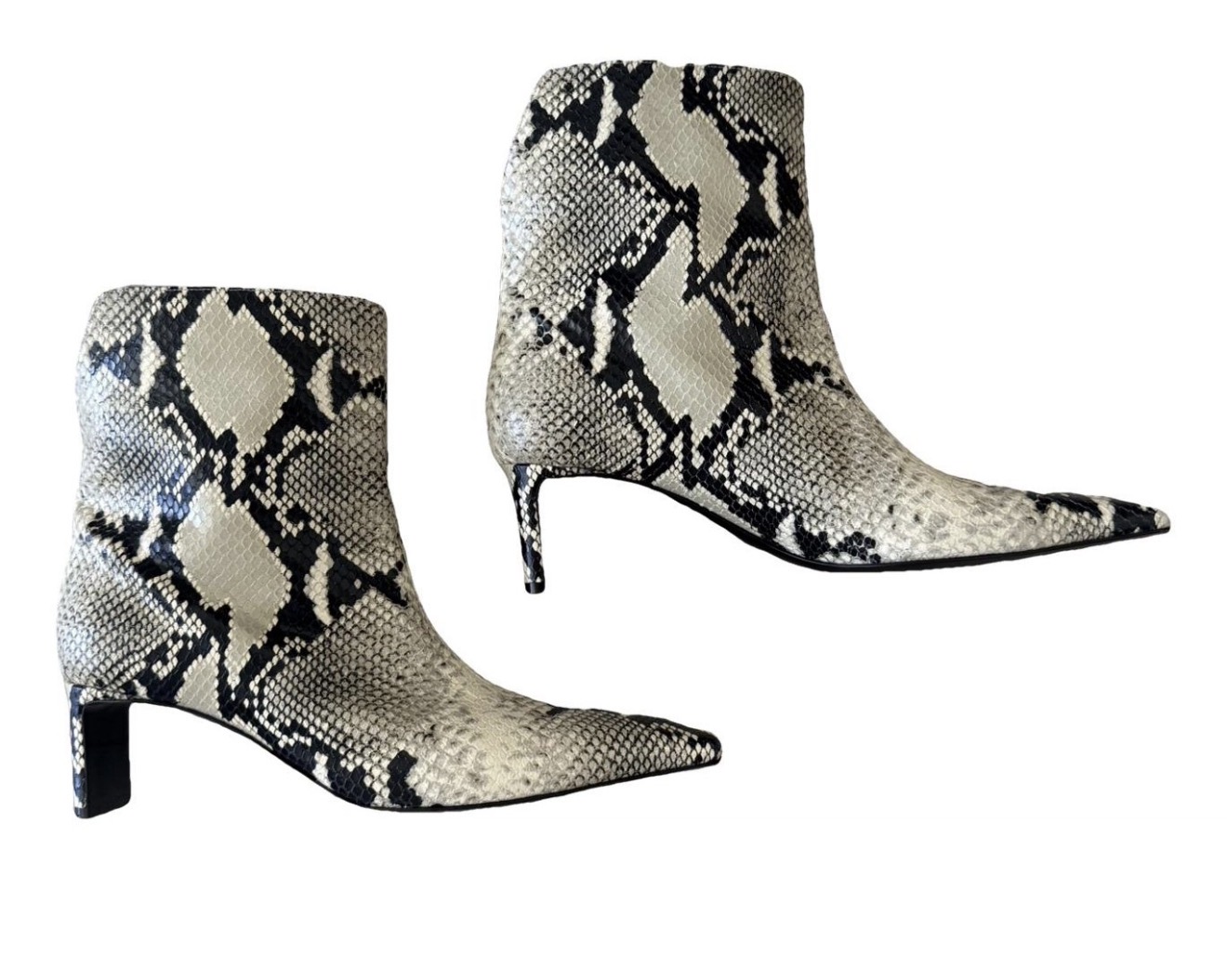 Other — Khaite Snakeskin Ankle Boots (Like new)