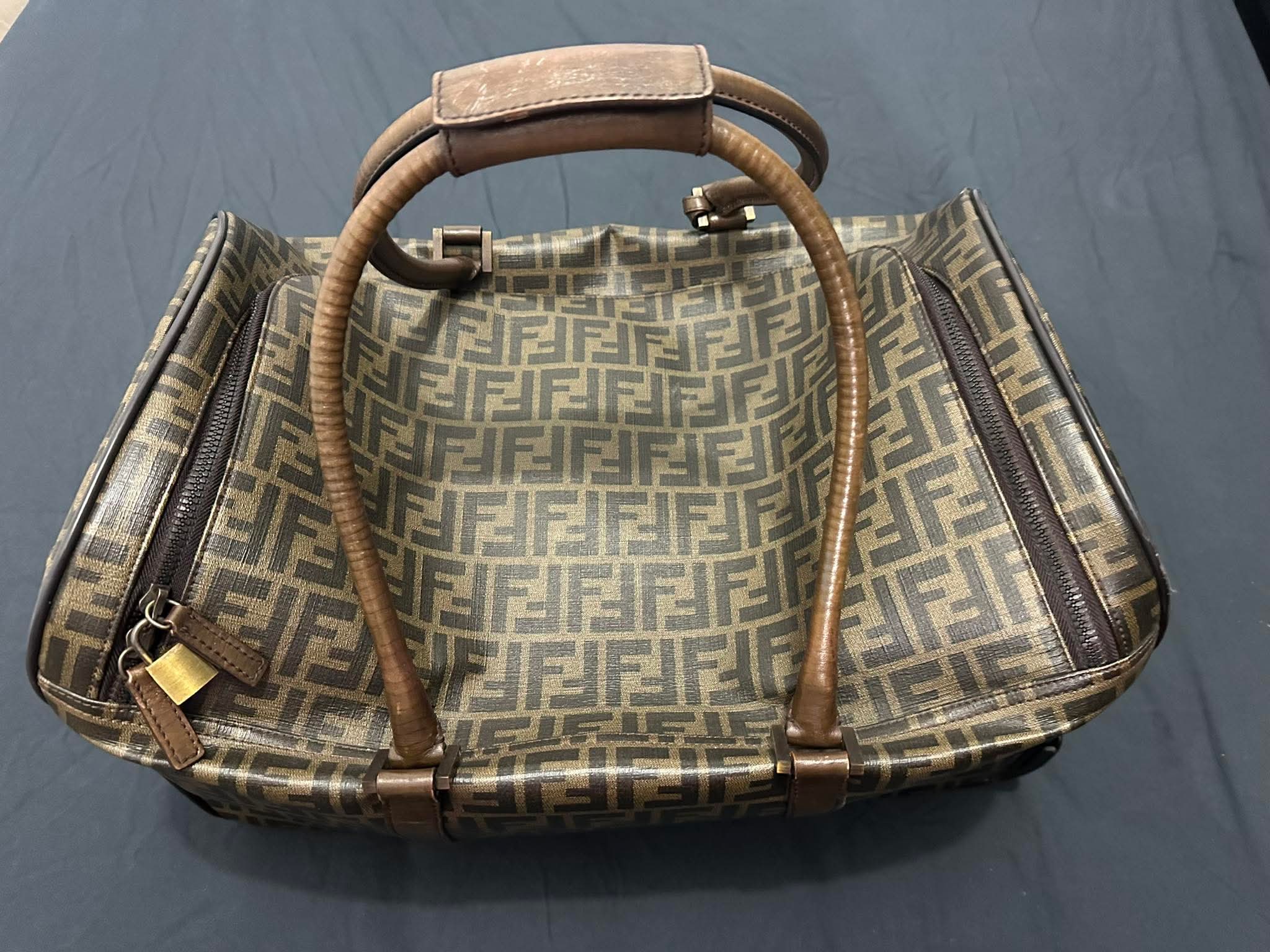 Fendi — Fendi Zucca Monogram Travel Bag (Fair)