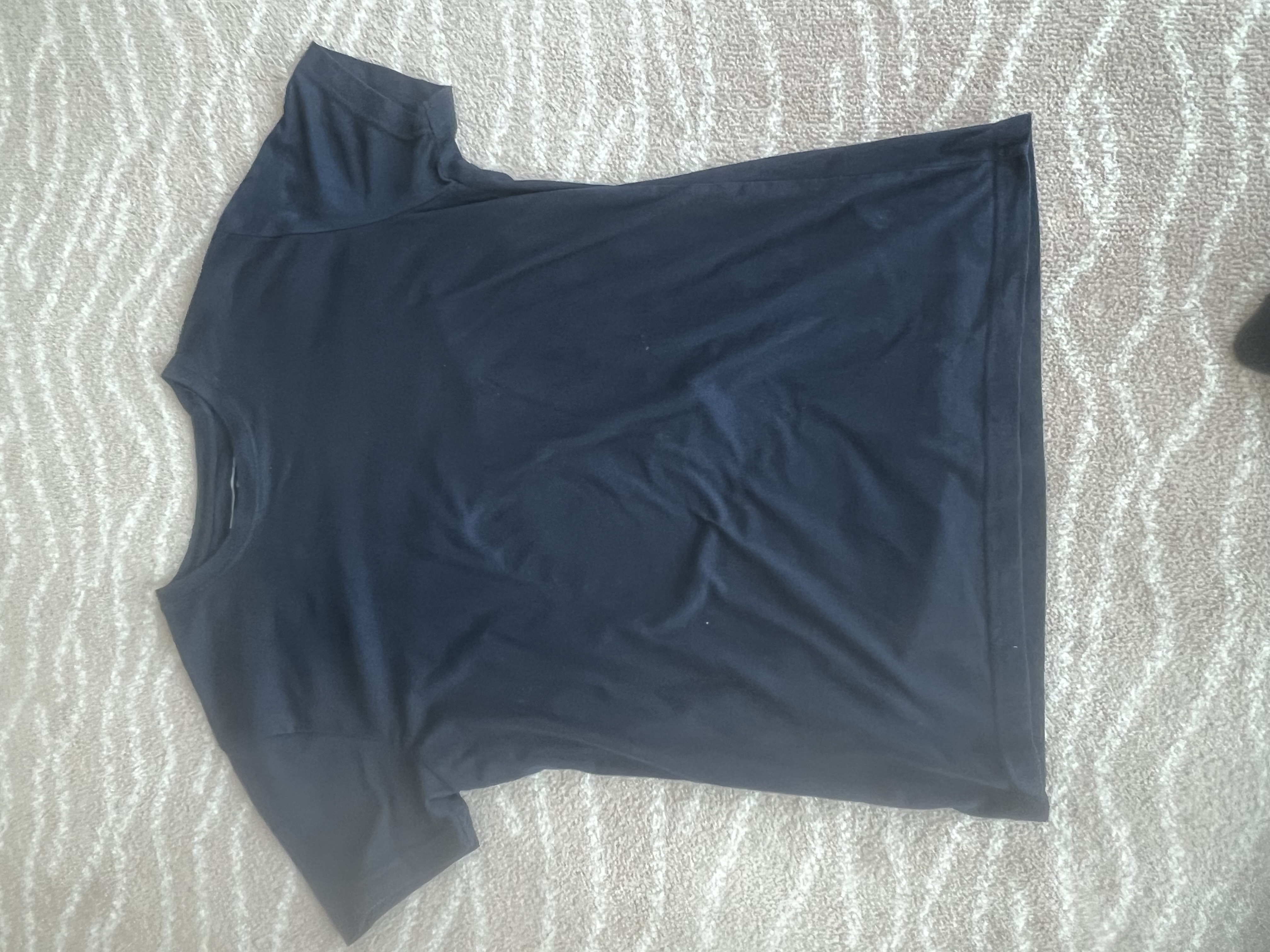 Other — Basic Navy Blue T-Shirt (Size S, Good)